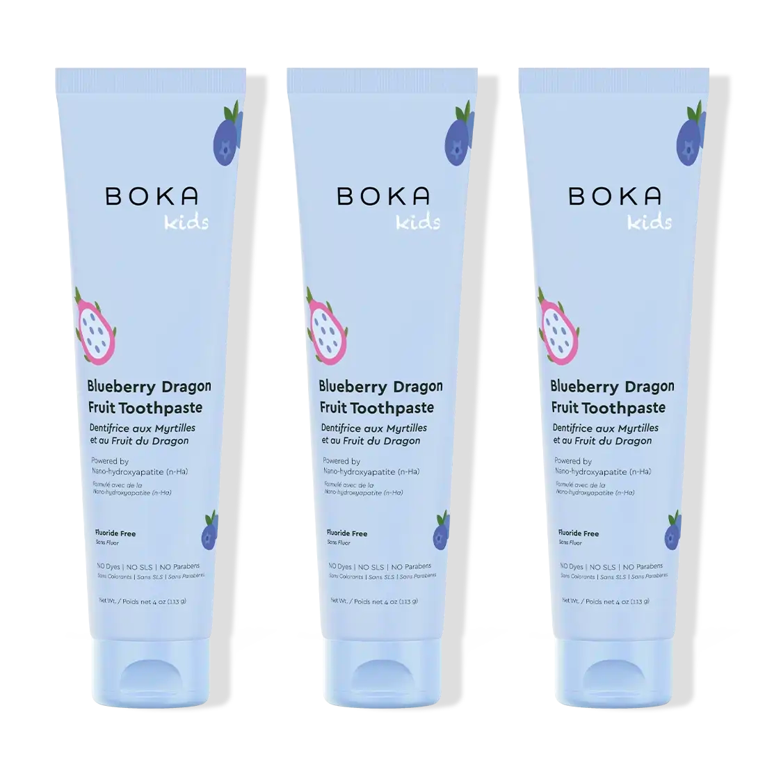 Blueberry Dragon Fruit n-Ha Toothpaste