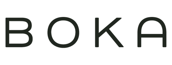 The word BOKA in bold, black, sans-serif capital letters on a white background.