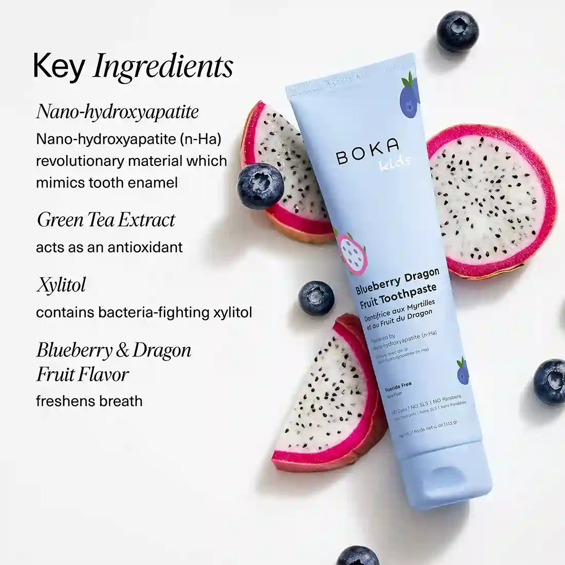 Blueberry Dragon Fruit n-Ha Toothpaste